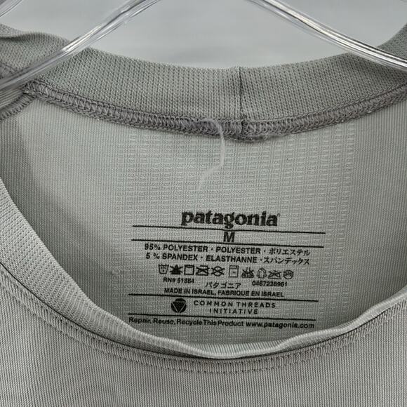 Patagonia Women's Short Sleeved Gamut Shirt - Light Gray - Medium - Picture 4 of 7